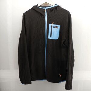 Ventures Endurance Jacket Mens‎ Large Brown Hoodie Hot Chocolate Run Exercise